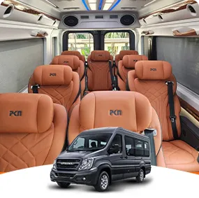 Luxury 9 Seater Urbania Maharaja Van Rental Delhi