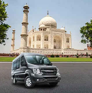 Urbania Van for Same Day Agra and Mathura Tours