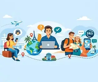 Logistics support team providing 24/7 assistance