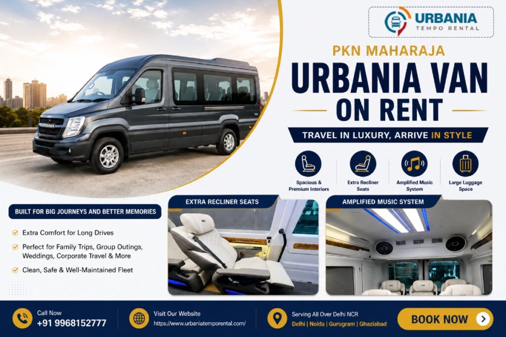 PKN Maharaja Urbania Van Cabin Interior
