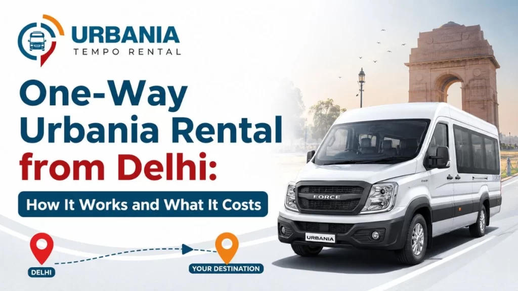 one-way Urbania rentals from Delhi
