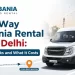 one-way Urbania rentals from Delhi